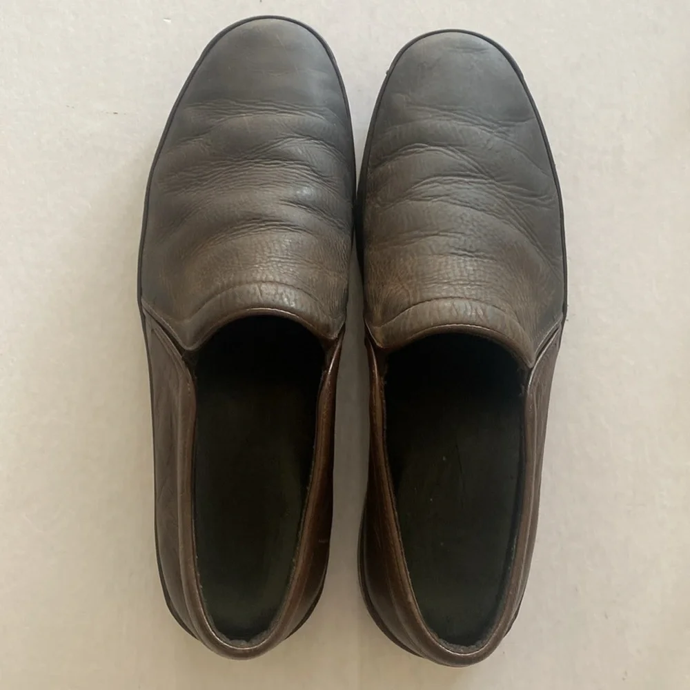 Rag & Bone Men's Casual Slip-On Leather Shoes with Leather Lining & Rubber Sole